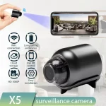X5 Mini Smart Surveillance Video Camera – Wireless 1080P Night Vision Motion Detect