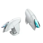 ABS Black Shark Mobile Phone Game Trigger for Aimed Shooting L1R1 Key Button – White