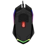 M3 Wired USB Gaming Mouse – Colorful Glowing RGB Backlighting – Black