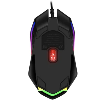 M3 Wired USB Gaming Mouse - Colorful Glowing RGB Backlighting - Base