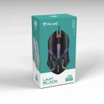 M3 Wired USB Gaming Mouse – Colorful Glowing RGB Backlighting – Black