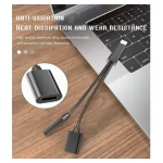 Powered Lightning to 3.5mm AUX Headphone Adapter – Black