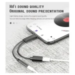 Powered Lightning to 3.5mm AUX Headphone Adapter – Black