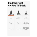 Amazon Fire TV Stick 4K Select – 4K Ultra HD with HDR 10