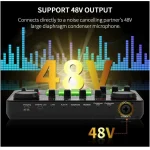 H500+BM800 Podcast Equipment Bundle – includes All-in-one Audio Interface with Premium Mic Preamp, XLR Condenser Microphone and 3.5MM Mic