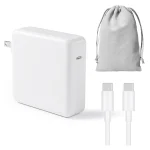 70W – USB C Power Adapter Charger for MacBook Pro M1 M2 M3 M4 and Type C Devices – White