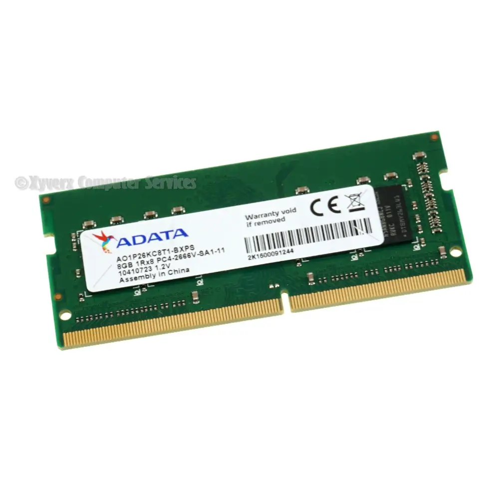 ADATA AO1P26KC8T1-BXPS 8GB 1Rx8 DDR4 Laptop RAM