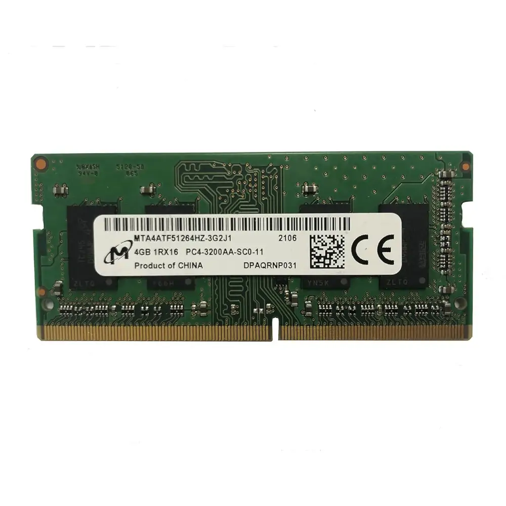 Micron Technology MTA4ATF51264HZ-3G2J1 4GB DDR4 Laptop RAMDR4