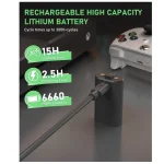 Type-C Rechargeable Battery Pack for Xbox One:Xbox Series X|S – 2x6660mWh Battery Packs