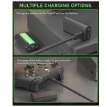 Type-C Rechargeable Battery Pack for Xbox One:Xbox Series X|S – 2x6660mWh Battery Packs