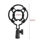Universal Microphone Shock Mount Clip – Anti-Vibration Spider Bracket