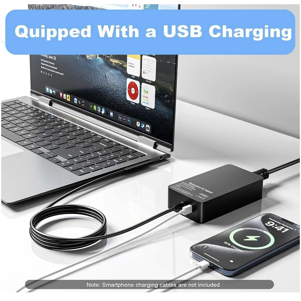 65W - Microsoft Surface Power Supply Charger1