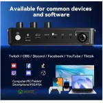G1+BM800 Podcast Equipment Bundle – XLR Condenser Mic Scissor Kit and Audio Interface – Live Sound Card