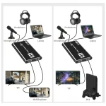 4K Compatible HDMI Capture Card – 1080p 60fps USB 3.0 with Microphone Jack