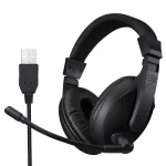 Adesso Xtream H5U Stereo USB Multimedia Headphone:Headset with Microphone