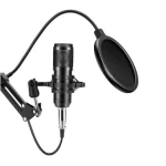 G1+BM800 Podcast Equipment Bundle – XLR Condenser Mic Scissor Kit and Audio Interface – Live Sound Card