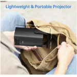Full HD 1080P Mini Projector – Black