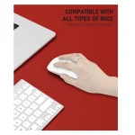 Non-Slip Waterproof PU Leather Desk Pad Protector Mouse Pad – Red