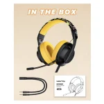 S30 Lightweight Wired Gaming Headset with Noise Cancelling Microphone – Graffiti Yellow