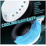 TA4000 Over-Ear Wireless Gaming Headset with ENC Mic – 60H Playtime – 2.4GHz:Bluetooth 5.3 – 3.5mm Wired Modes – White