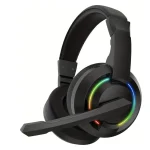 XPLUS Gaming Headset with Noise Canceling Microphone – 3.5mm Jack & RGB – Black