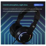 XPLUS Gaming Headset with Noise Canceling Microphone – 3.5mm Jack & RGB – Black