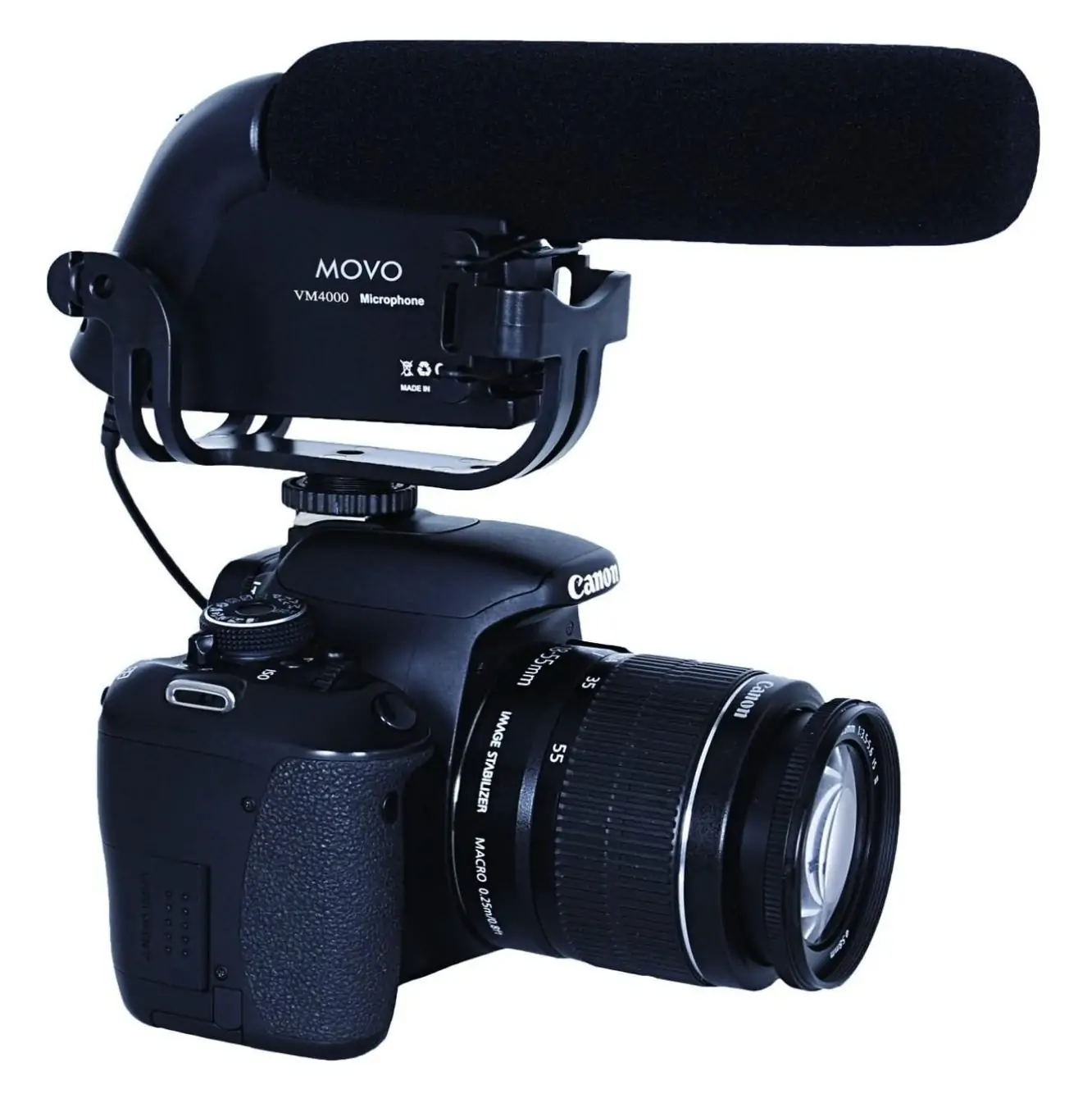 HD Shotgun Condenser Prosumer Camera Microphone - VXR4000 - 3.5mm Connection