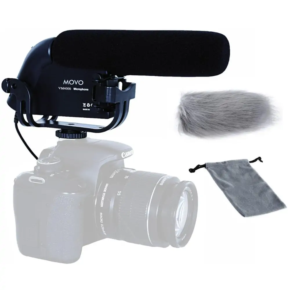 HD Shotgun Condenser Prosumer Camera Microphone - VXR4000 - 3.5mm Connection1 HD Shotgun Condenser Prosumer Camera Microphone - VXR4000 - 3.5mm Connection1