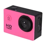 VEMONT Full HD 2.0 Inch Action Camera – 1080P 12MP 30m:98ft Underwater Waterproof with Mounting Accessories Kit – Pink