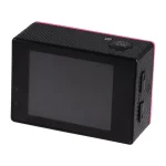 VEMONT Full HD 2.0 Inch Action Camera – 1080P 12MP 30m:98ft Underwater Waterproof with Mounting Accessories Kit – Pink