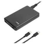 60W 2-Port AC Power Charger – 1USB 2.1A | 1PD60W USB Type-C