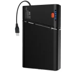 Aluminium Shell Super Fast Charging Power Bank – 22.5W PD 3.0+QC 4.0 – 20000mAh – Black