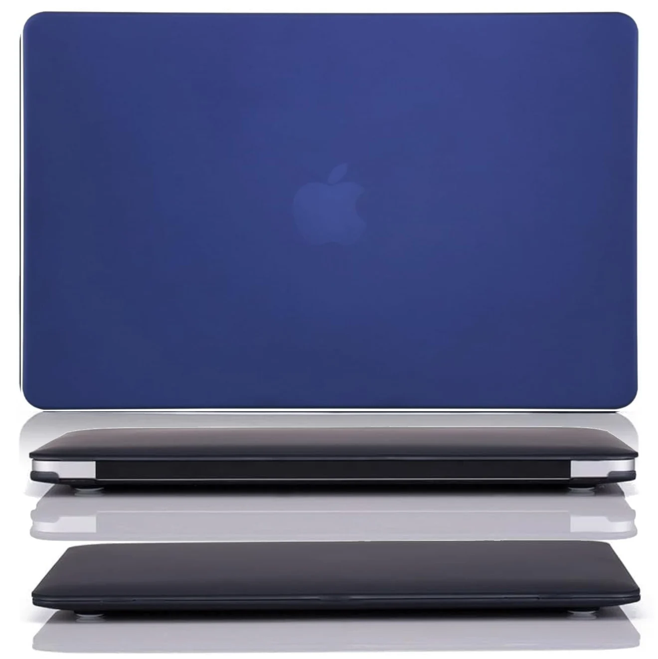 Slim Snap On Hard Shell Protective Case and Keyboard Cover for MacBook Air 13 Inch - Models A1369 & A1466 - Blue1 Slim Snap On Hard Shell Protective Case and Keyboard Cover for MacBook Air 13 Inch - Models A1369 & A1466 - Blue1