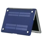 Slim Snap On Hard Shell Protective Case and Keyboard Cover for MacBook Air 13 Inch – Models A1369 & A1466 – Blue