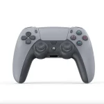 Wireless Bluetooth Gamepad For P4 PC and Steam Deck – Grey
