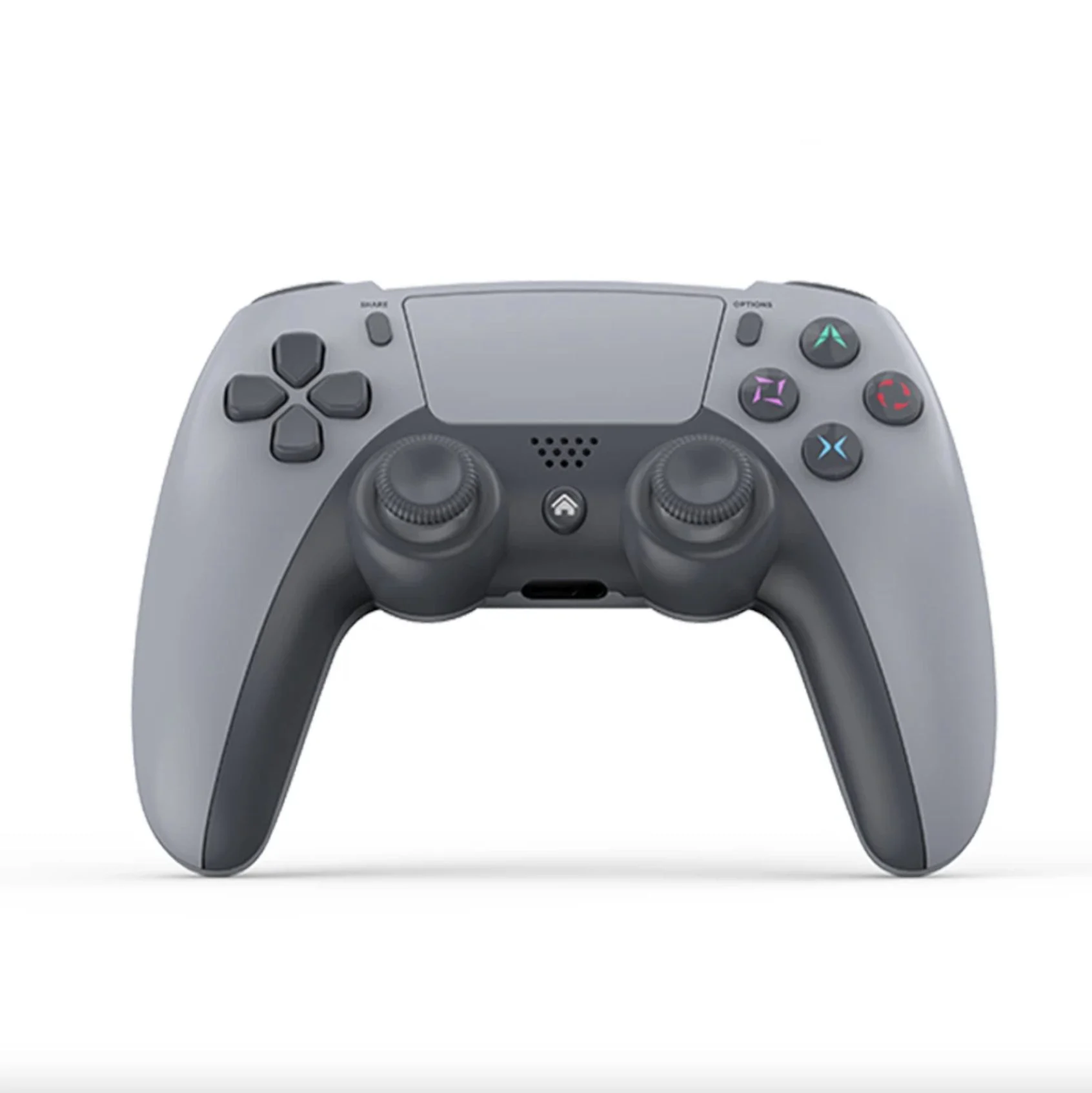 Wireless Bluetooth Gamepad For P4 PC and Steam Deck - Grey