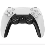 Wireless Bluetooth Gamepad For P4 PC and Steam Deck – White