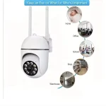 A7 1080P PTZ Wireless Outdoor IP Camera 4X Digital Zoom – 2-Way Audio – 2MP3
