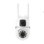 Dual Lense PTZ Outdoor Wifi Surveillance Camera – 8MP|4MP6