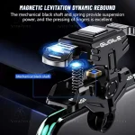 Four-Finger Operation Mechanical PUBG Mobile Game Controller Trigger – BLACK