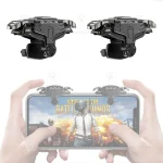 Four-Finger Operation Mechanical PUBG Mobile Game Controller Trigger – BLACK