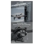 H12 Mini Drone with 3 Camera System – 4k Orange
