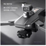 H12 Mini Drone with 3 Camera System – 4k Orange