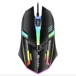 SKYLION F1 Wired 3 Keys Mouse RGB – Black