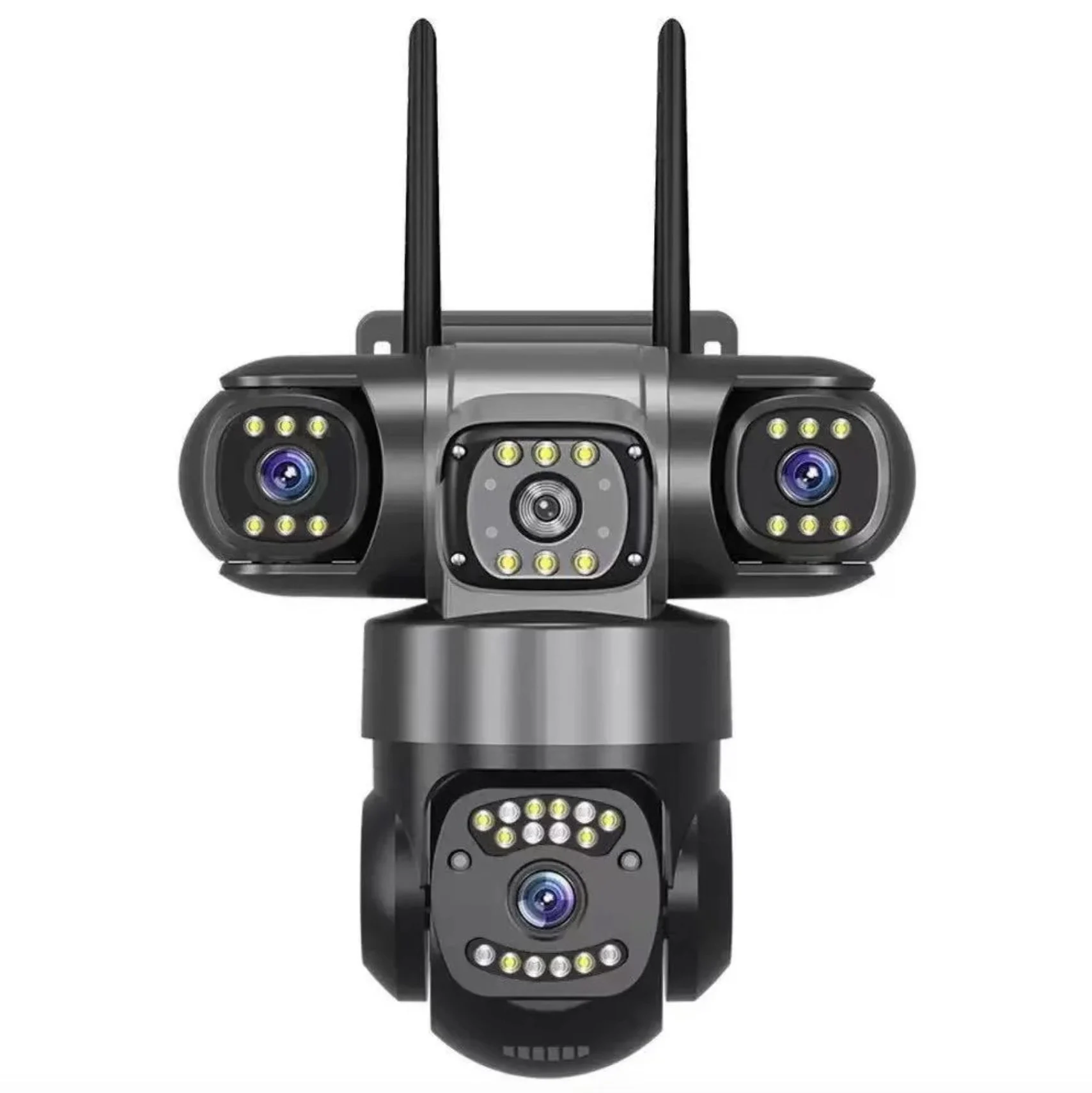 Three Lense Outdoor WiFi Camera AI Tracking - 12MP|8MP|4MP-3