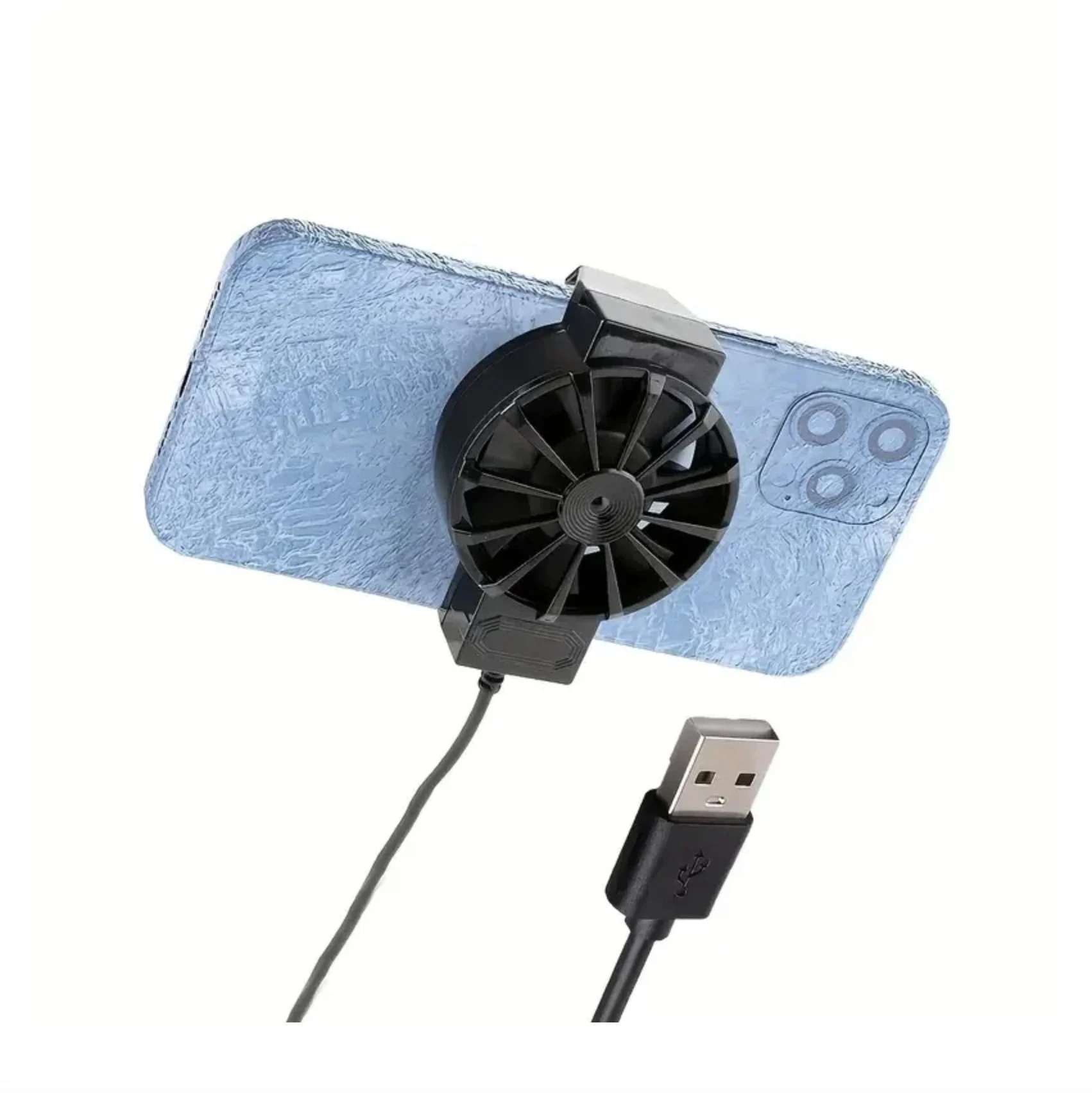 USB Powered Mini Phone Cooler - Black1 USB Powered Mini Phone Cooler - Black1