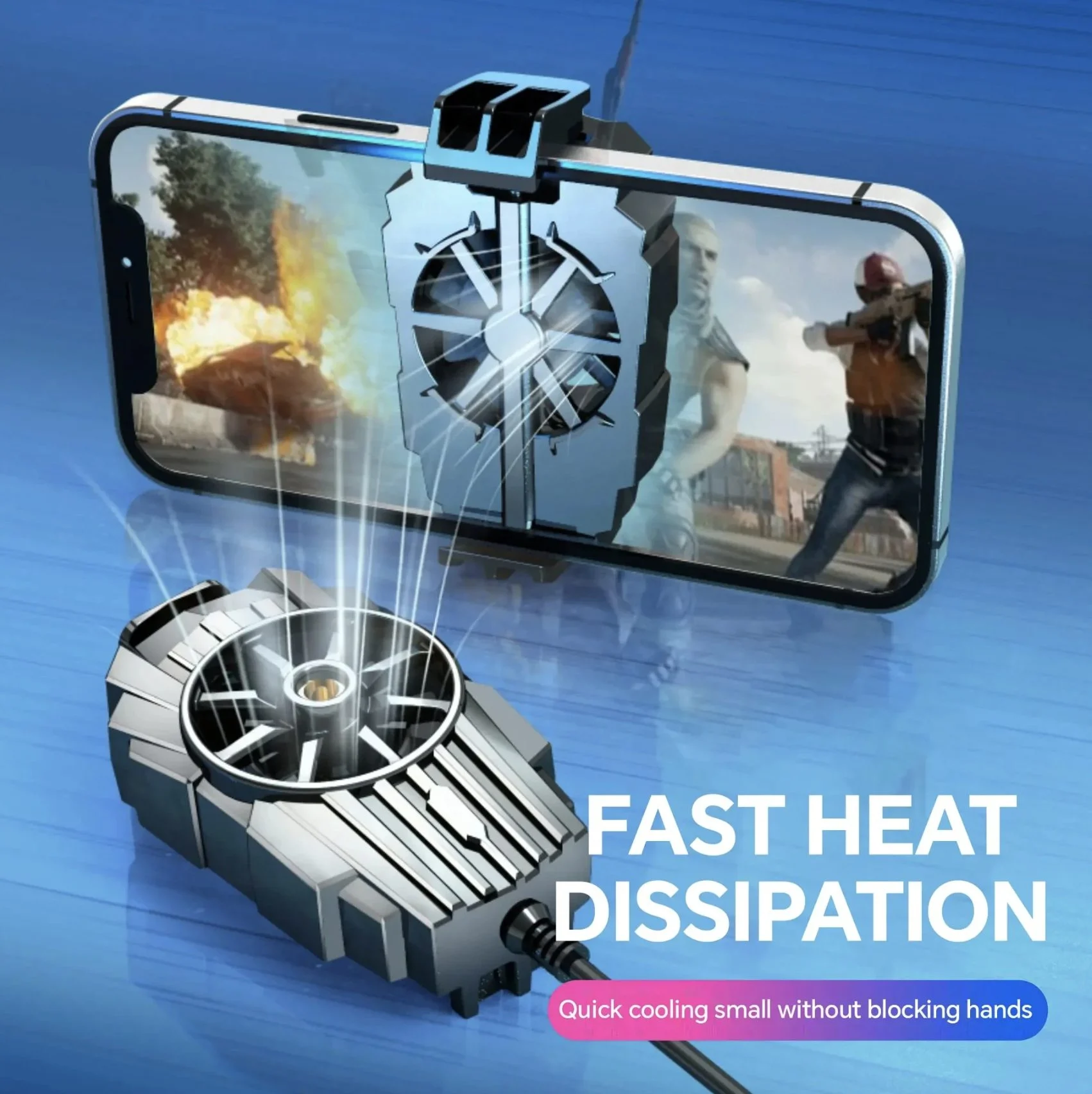 Usb Powered Portable Mini Fan for Mobile Phones - Black1 Usb Powered Portable Mini Fan for Mobile Phones - Black1