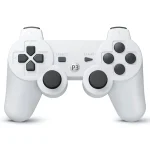Wireless Bluetooth Rechargeable Analog Controller for P3 Steam Deck PC – Double Shock – White