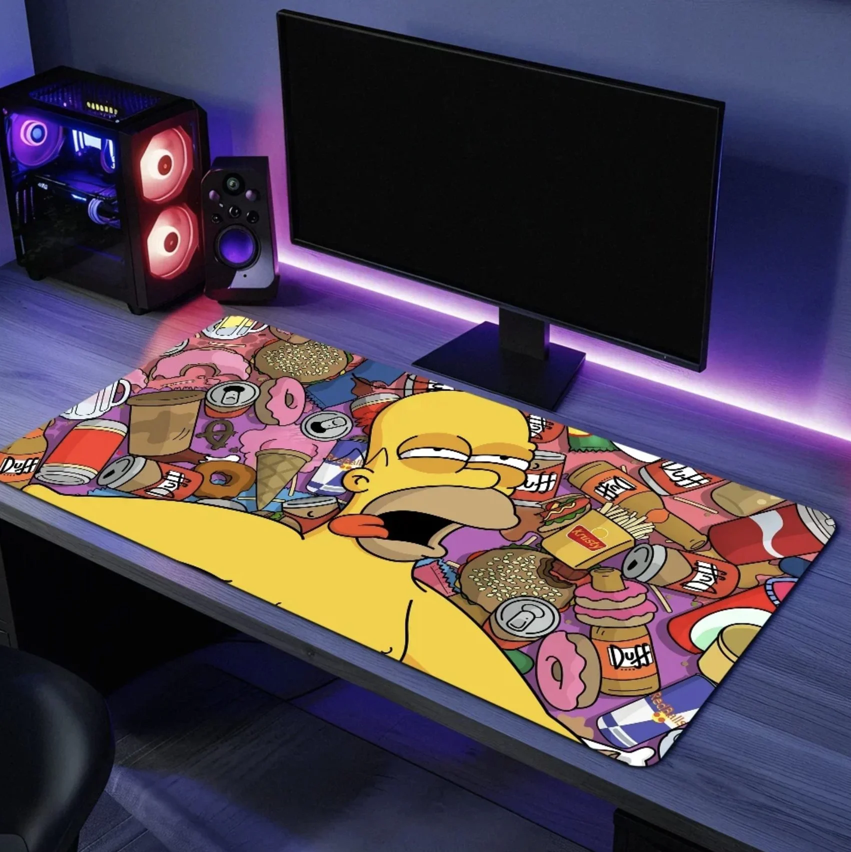 XL Anti-Slip Mouse Pad - Cartoon The Simpsons - 600x300x2mm